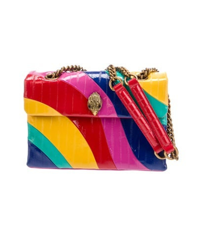 Kurt Geiger Geiger Patent Leather Shoulder Bag