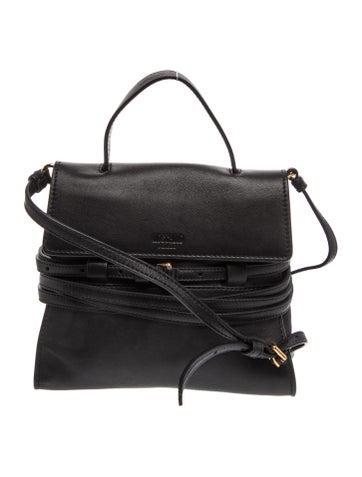 Leather Top Handle Bag