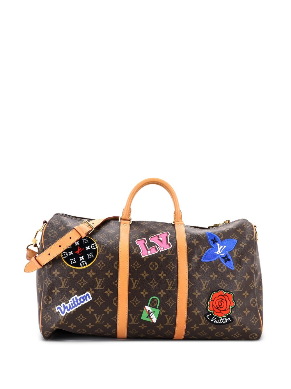 Keepall Bandouliere Bag Limited Edition World Tour Monogram Canvas 50 travel bag