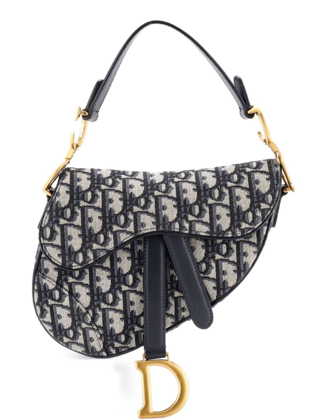 Saddle Handbag Oblique Canvas Mini shoulder bag