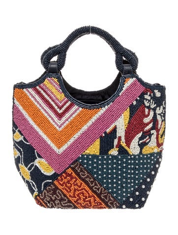 Satin Top Handle Bag