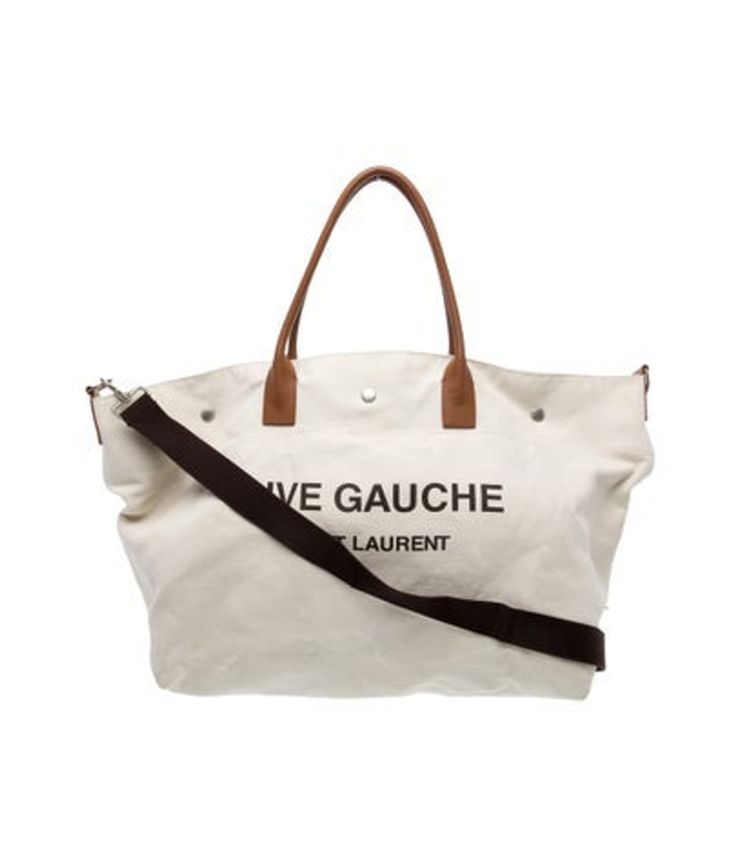 Saint Laurent Laurent Canvas Rive Gauche Maxi