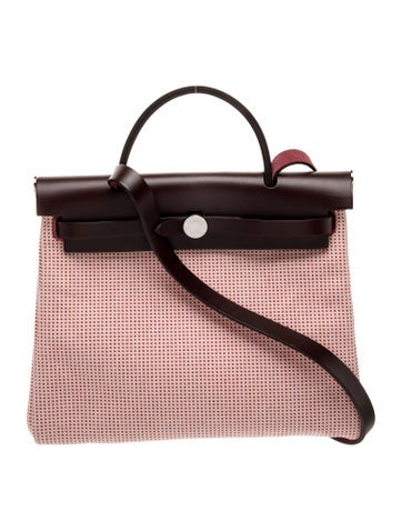 Hermes Toile & Vache Hunter Herbag Zip 31