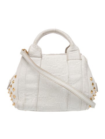 Leather Top Handle Bag