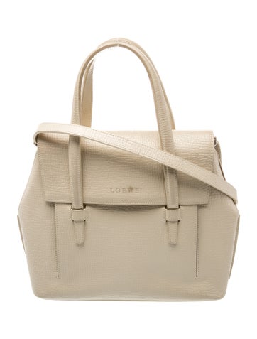 Leather Top Handle Bag