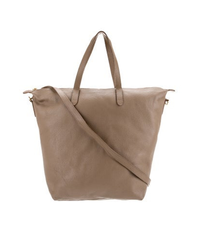 Cuyana Leather Messenger Bag