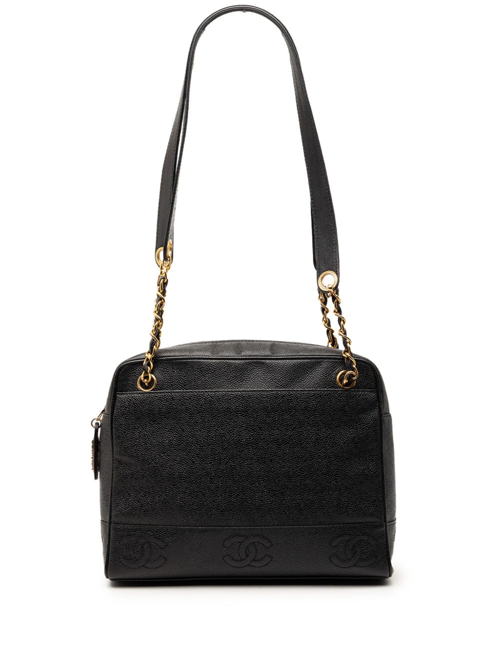 1996-1997 Triple CC Caviar Zip tote bag