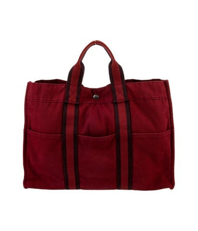 Hermes Toile Fourre Tout Mm