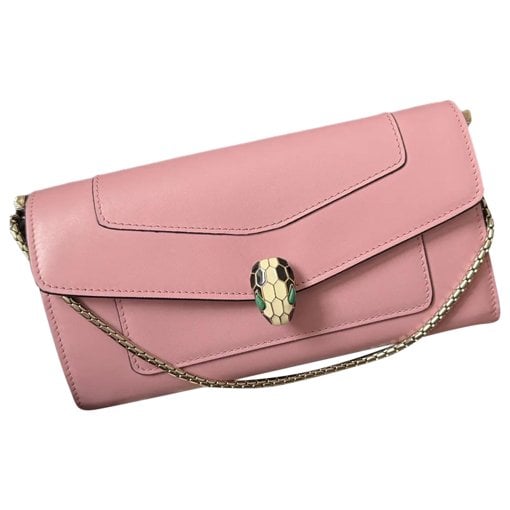 Bvlgari Serpenti leather crossbody bag
