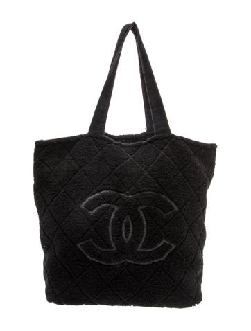 Terry Cloth CC Beach Tote