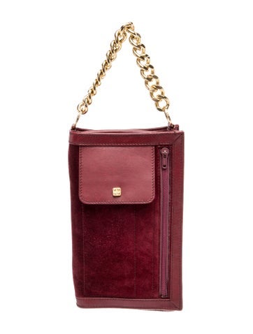 Suede Evening Bag Vintage