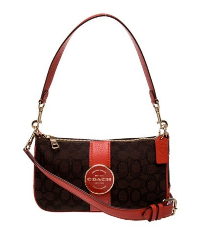 Coach Monogram Shoulder Bag