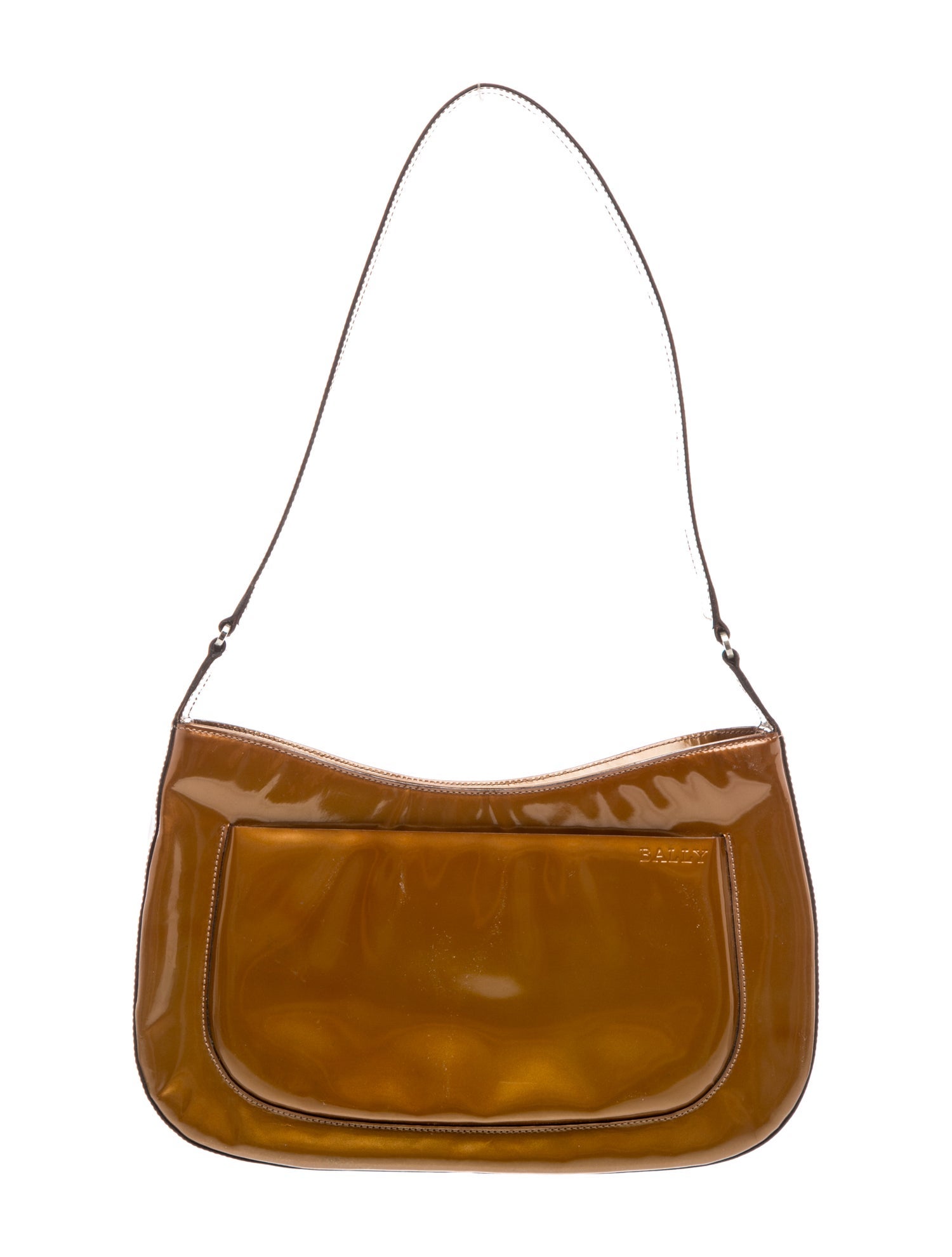 Bally Patent Leather Shoulder Bag