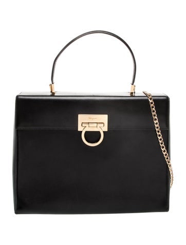 Ferragamo Gancini Top Handle Bag