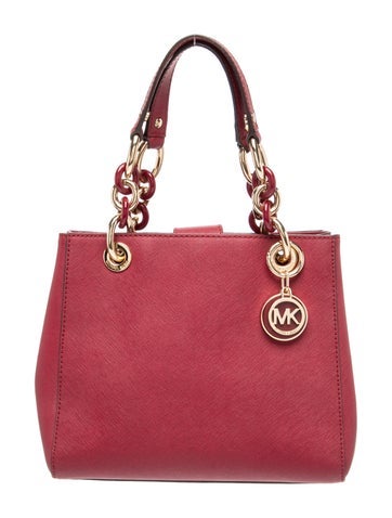 Saffiano Leather Top Handle Bag