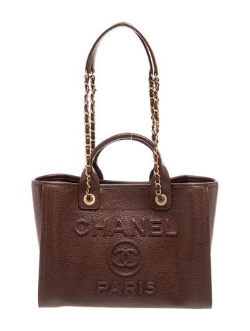 Large Leather Deauville Tote w/ Tags
