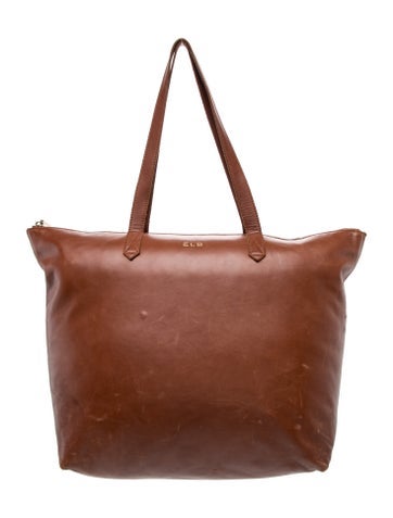 Leather Top Handle Bag