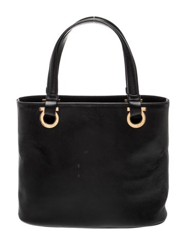 Leather Top Handle Bag Medium
