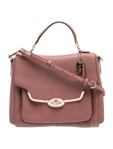 Leather Top Handle Bag