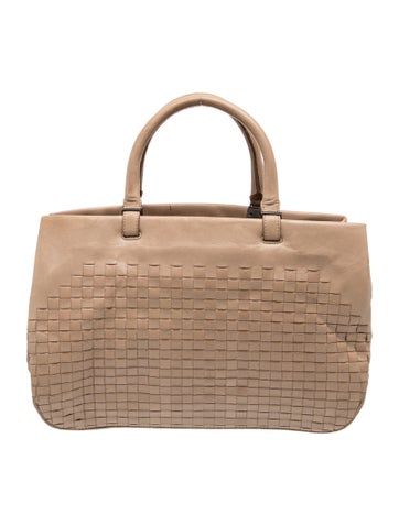Leather Top Handle Bag