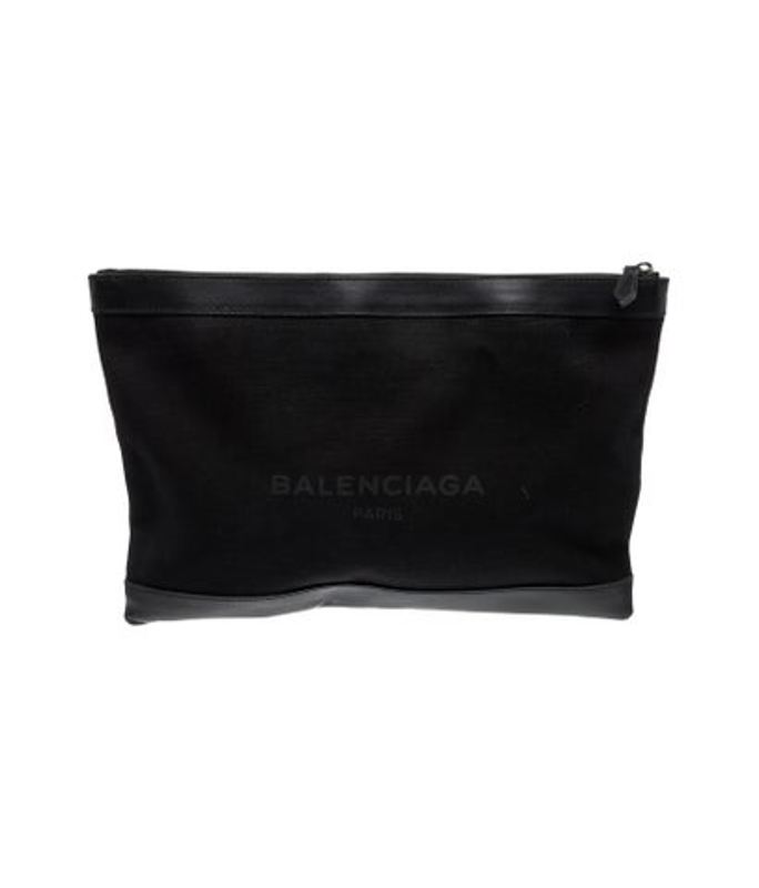 Balenciaga Canvas Canvas Clutch