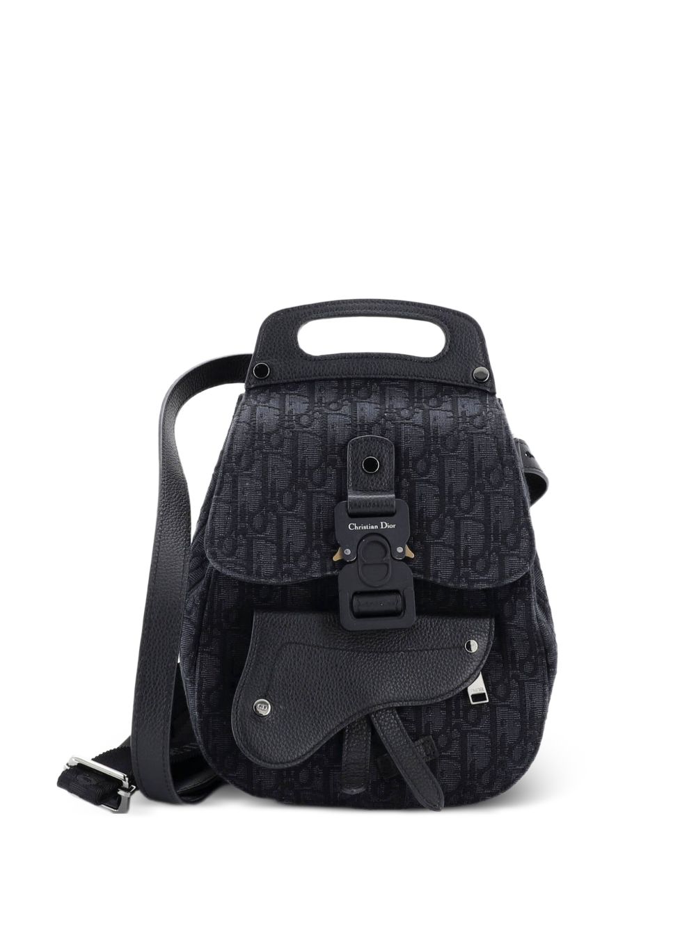 Saddle Oblique Canvas Mini backpack