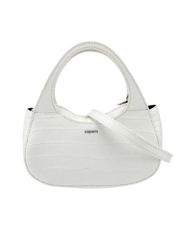 Coperni Embossed Leather Top Handle Bag