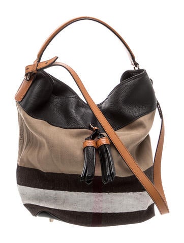 Super Nova Check Bucket Bag