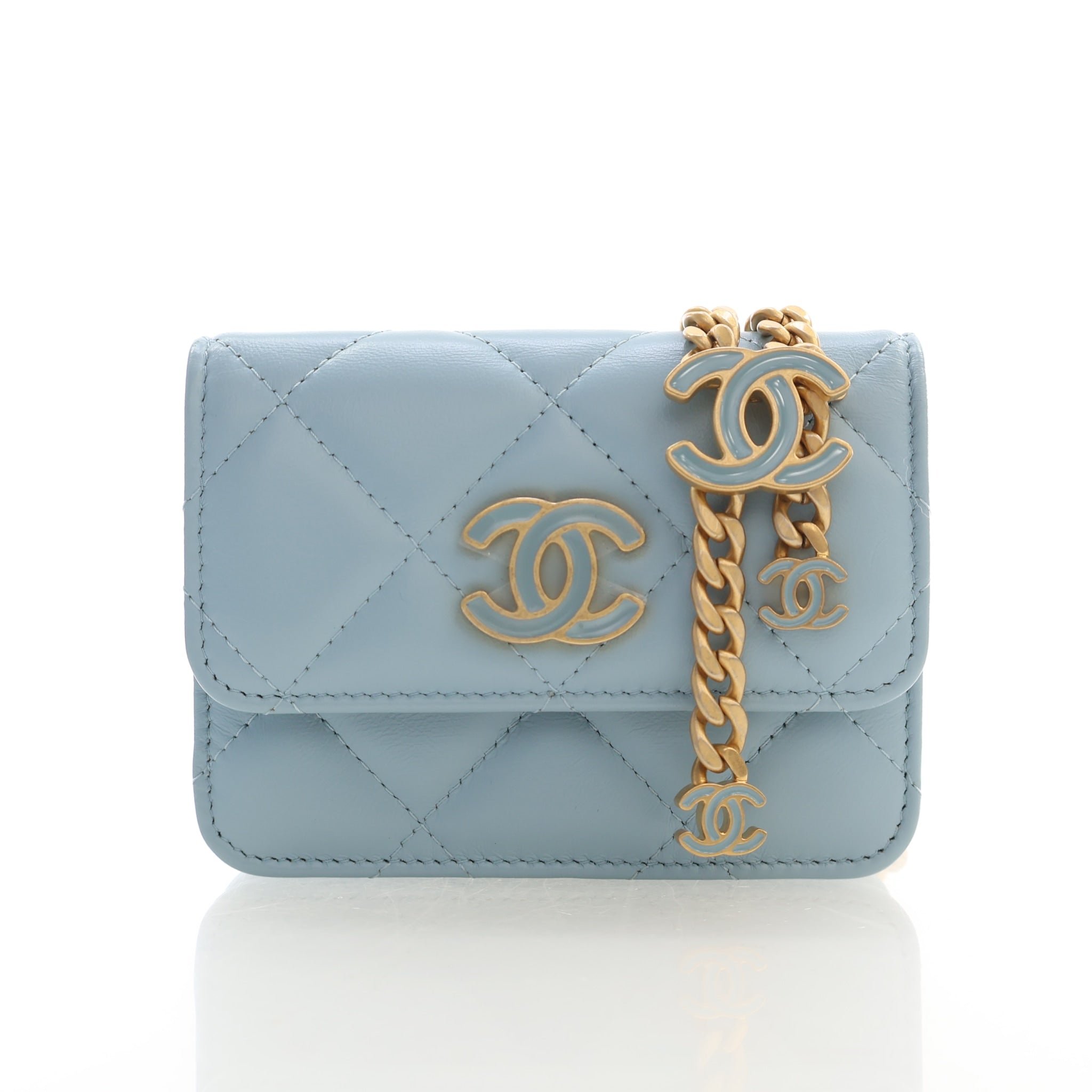 Chanel Mini Lambskin Flap Belt Bag