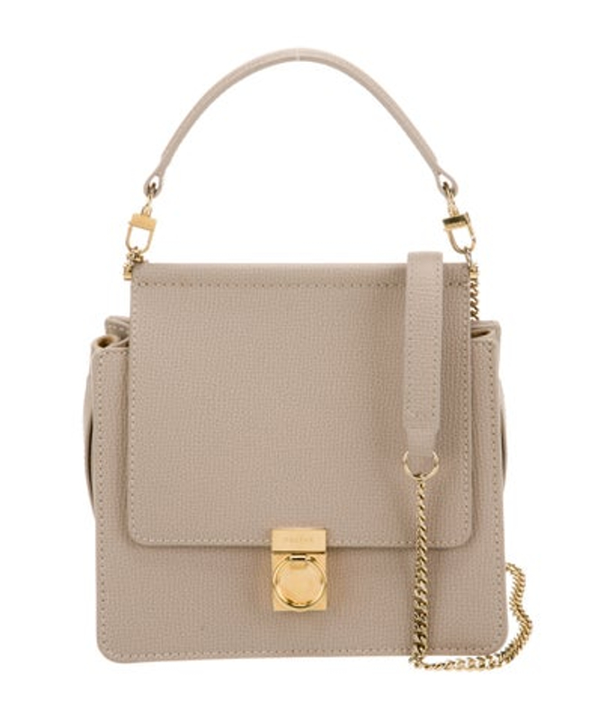 Polene Leather Shoulder Bag
