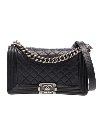 Medium Quilted Boy Bag