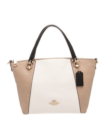 Leather Top Handle Bag