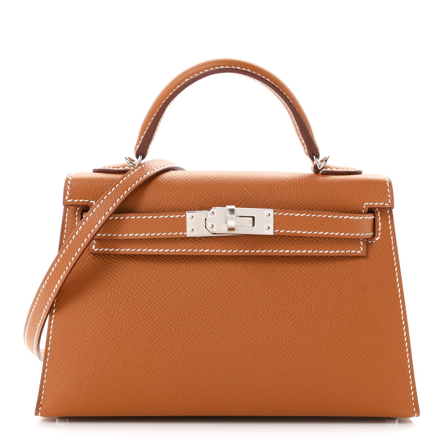 Hermes Epsom Mini Kelly Sellier 20 Gold