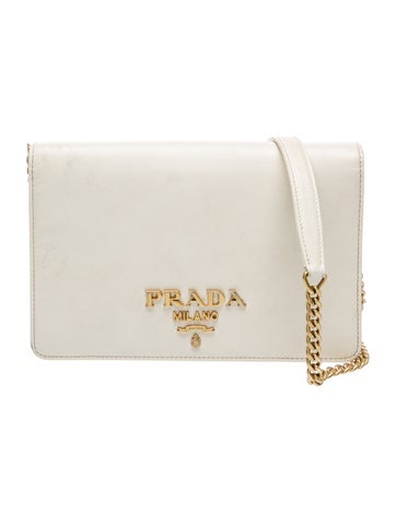 Saffiano Leather Metal Small
