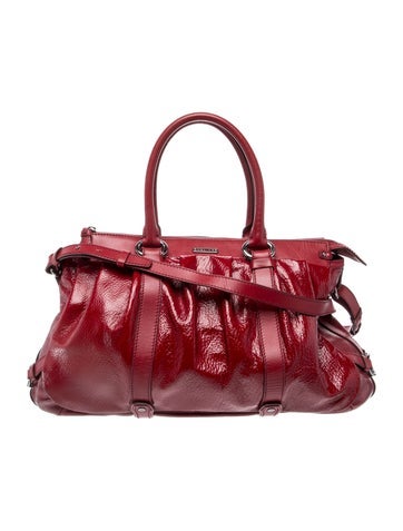 Patent Leather Shoulder Bag Vintage