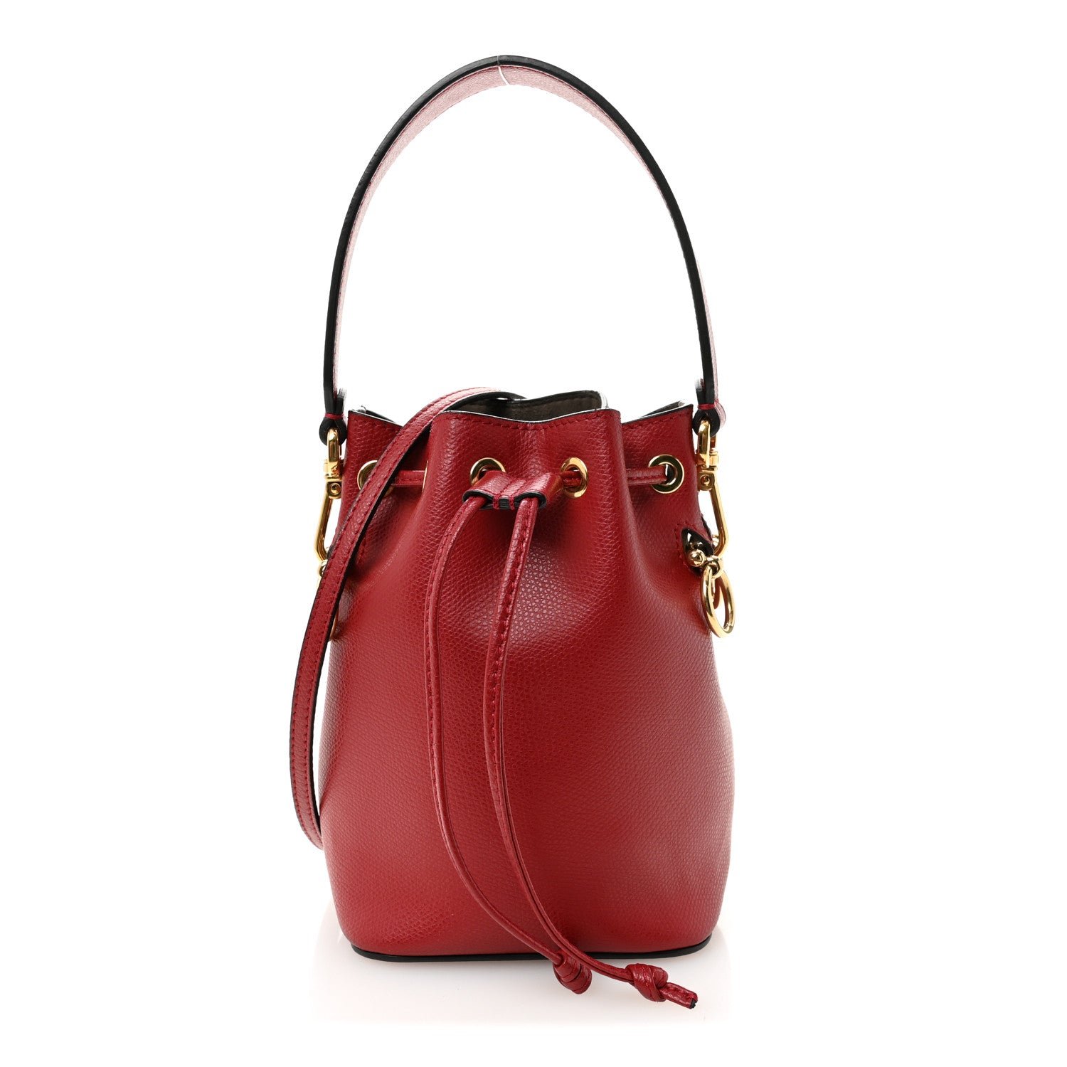 Fendi Vitello Cruise F is Fendi Mini Mon Tresor Bucket Bag Fragola