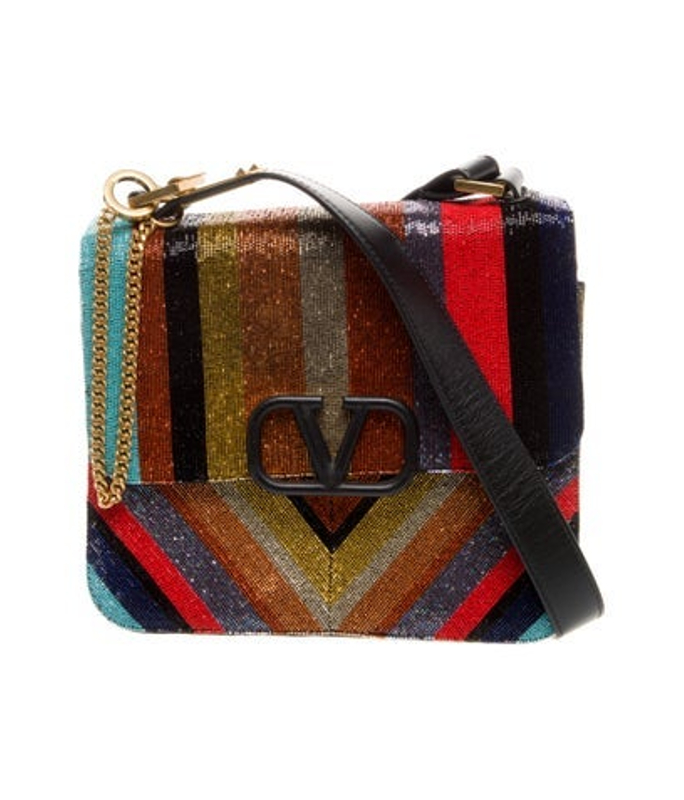 Valentino Crystal Shoulder Bag
