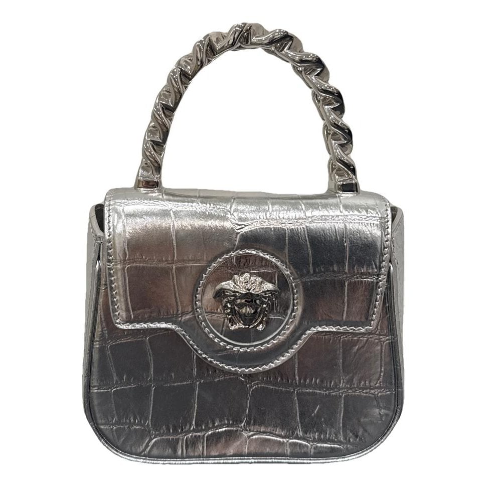 La Medusa leather handbag