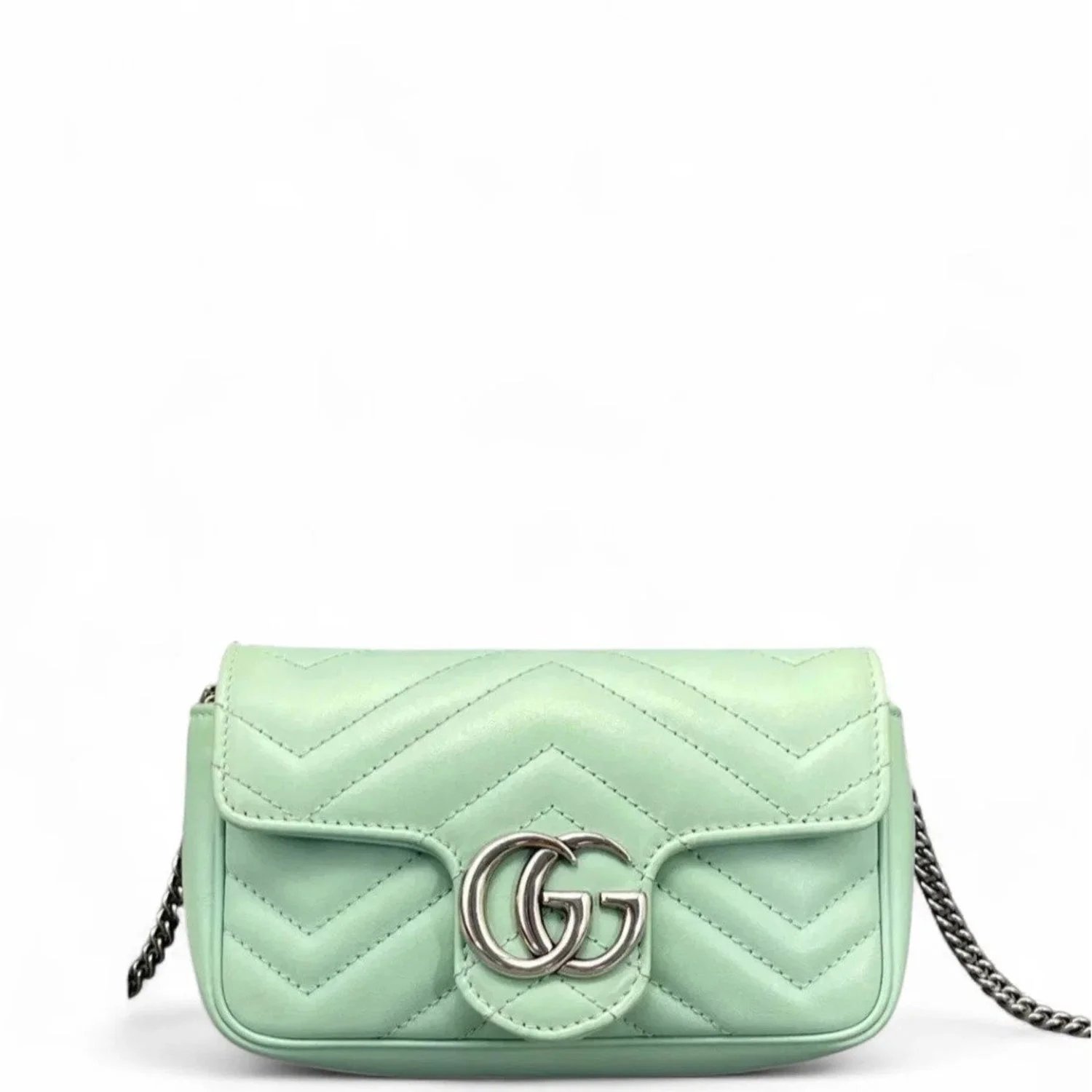 Calfskin Marmont Chain Wallet Super Mini