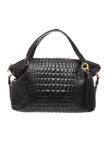 Leather Top Handle Bag