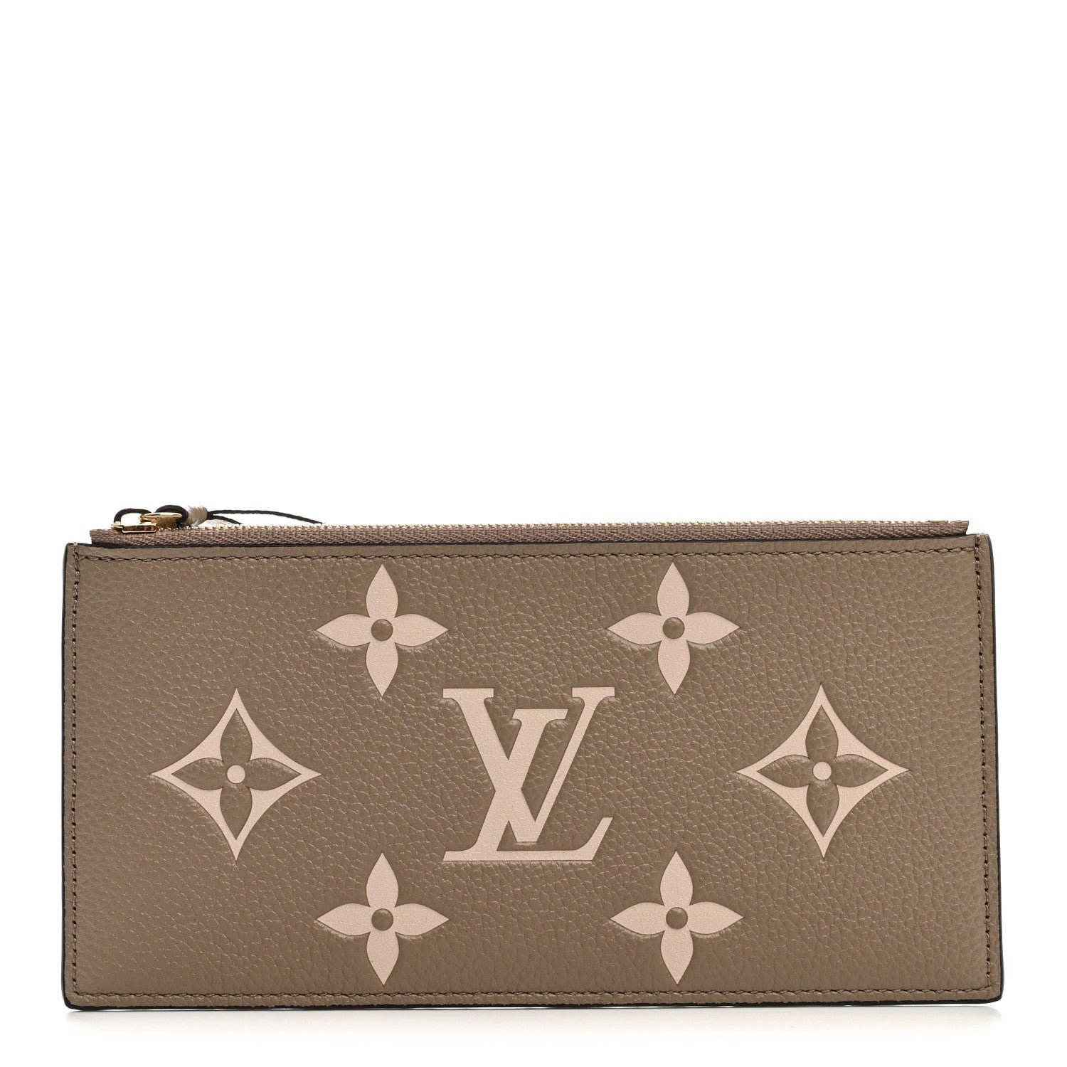 Louis Vuitton Empreinte Monogram Giant Pochette Felicie Zippered Insert Tourterelle Creme