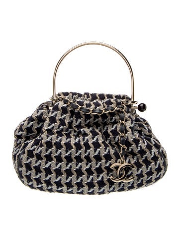 Tweed Knitting Bag