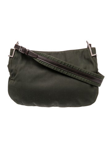 Gucci Nylon Shoulder Bag Vintage