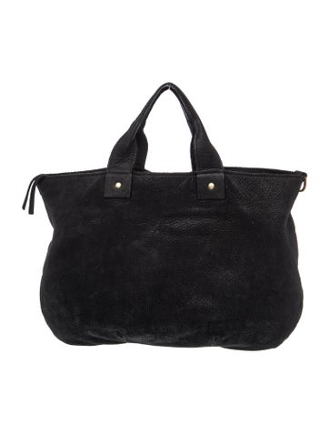 Leather Top Handle Bag