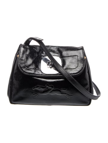 Patent Leather Shoulder Bag