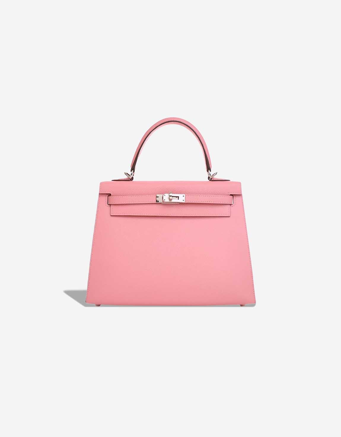 Hermes 
		Kelly 25 Epsom Rose Confetti    