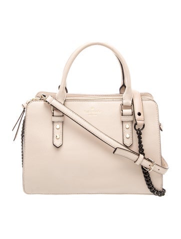 Leather Top Handle Bag