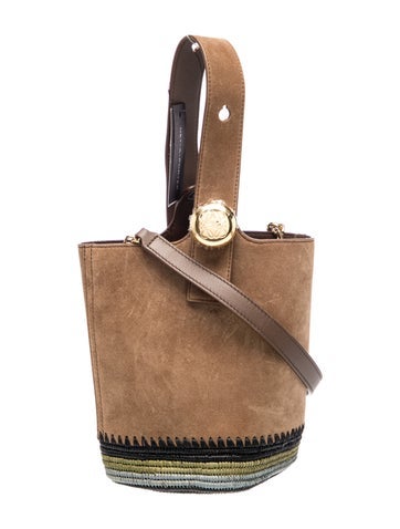 Suede Pebble Bag Mini