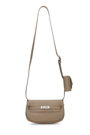 Hermès Etoupe Swift Kelly Moove Shoulder Bag