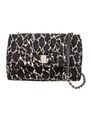 Salvatore Ferragamo Nylon Clutch